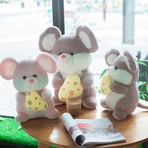 Giocattoli di peluche morbidi all'ingrosso del topo del simpatico cartone animato grande orecchio giocattoli di peluche - Product Image 5