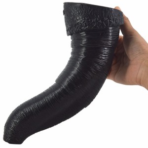 Grande negro consoladores grandes animal penis elefante consolador artificial pene anal plug masturbación juguetes sexuales - Product Image 3