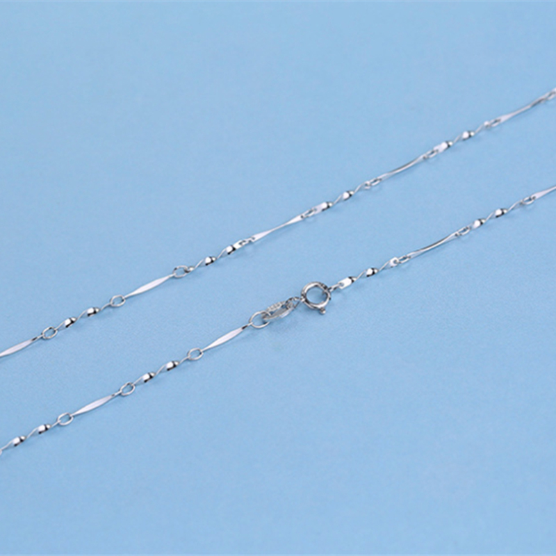 ベース silver925 chain necklace ベース silver925 chain necklace 1PC Solid 925 Sterling Silver