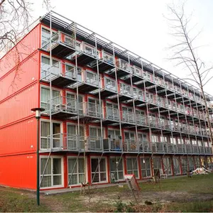 Prefabricated Low Cost School Building Solid Durable Classroom Dormitory Project