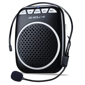 Mini Portabel Suara Amplifier dengan Headset Mikrofon Panduan Keras Speaker untuk Techers/Pemandu Wisata