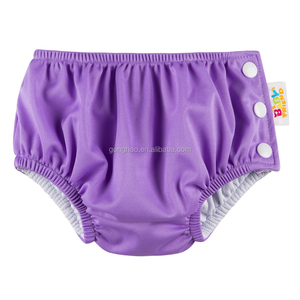 PUL tessuto impermeabile assorbente nuoto pannolino nuoto pannolino pantaloni nuoto pannolini <span class=keywords><strong>per</strong></span> bambini - Product Image 4