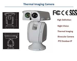 2017 chaude 30X HD nuit vision PTZ ip extérieure longue distance Thermique Imaginer Binoculaire Caméra - Product Image 1
