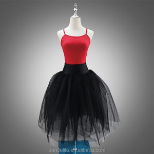 A2329 Falda de tutú esponjosa de baile negro <span class=keywords><strong>largo</strong></span> para adultos Venta al por mayor Faldas de medio tutú blancas Falda de mujer <span class=keywords><strong>Tutu</strong></span> - Product Image 4