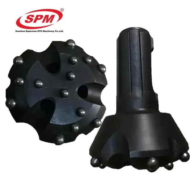 SPM110 CIR110 4inch 140mm 5.5inch DTH Hammer Drill Bit Steel down the Hole Drill Bits Used for Well Drilling China Gold Supplier