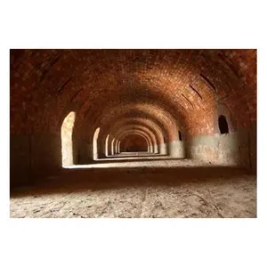 Kosten günstige automatische Red Clay Brick Produktions linie Tunnel ofen Hoffman