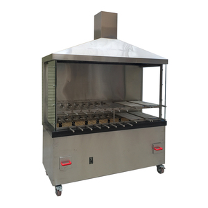 <span class=keywords><strong>Charbon</strong></span> de Bois En Acier inoxydable Torréfacteur Tournebroche <span class=keywords><strong>Barbecue</strong></span> Commercial Brésilien Tournebroche - Product Image 1