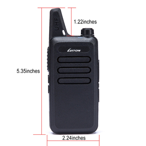 Fábrica precio al por mayor luiton walkie talkie LT-316 UHF Teléfono Móvil más pequeño radio de dos vías - Product Image 2