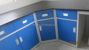 Okul için kullanılan mobilya çelik tıbbi diş laboratuvarı saklama çalışma tezgahı satış - Product Image 4