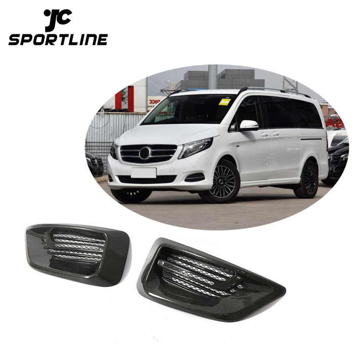 メルセデスベンツVito V220V250バン16-18用VクラスW447ドライカーボン 
