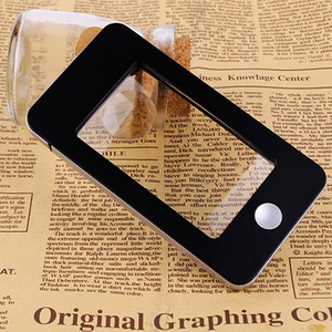 Ultra-Mince Portable Carré <span class=keywords><strong>Avec</strong></span> Lumière LED Étui En Cuir mobile <span class=keywords><strong>loupe</strong></span> en malaisie, <span class=keywords><strong>loupe</strong></span> téléphone - Product Image 4