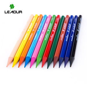 Matite Colorate Rotonde per Studenti, 145x7.2mm, 72 Colori, Senza Legno, Non Solubili, LEADUR - Product Image 6