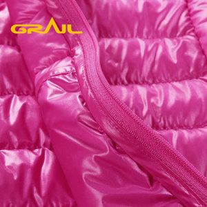 Venta caliente confiable y bueno respirable fino abajo chaqueta ultra ligero mujeres - Product Image 6