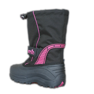 Las niñas de Color Rosa y Negro Hasta <span class=keywords><strong>La</strong></span> Rodilla Botas de Invierno Con Fieltro - Product Image 3