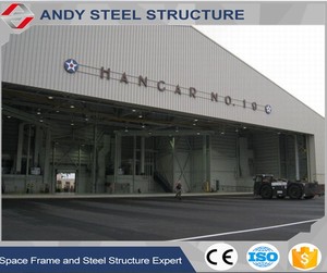 Chine Usine <span class=keywords><strong>de</strong></span> structure en acier La Chine fabrique un <span class=keywords><strong>hangar</strong></span> à avions à structure en acier avec une forte résistance sismique et au vent avec une toiture à ossature en acier <span class=keywords><strong>de</strong></span> bon service - Product Image 5