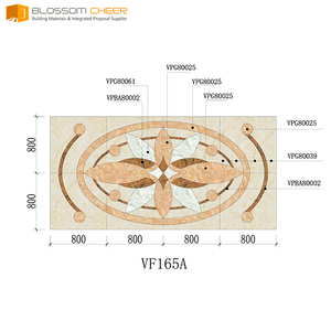 Personnalisé Chine poli vitrage porcelaine Carreaux De Sol Fleur Conception populaire en espagne - Product Image 1
