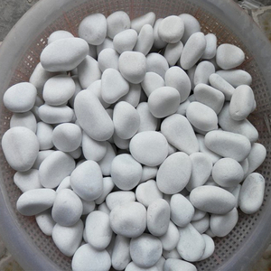 Piedra de Guijarro Blanca/Piedra de Guijarro de Río Natural/Piedra de Río Blanca - Product Image 2