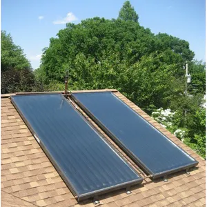 Rooftop flat plate panel solar water heater solar collector prices for split solar water heating system in cold area