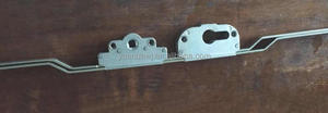 Manija de Puerta Corredera Moderna en Forma de D con Juego de Herrajes para Cilindro y Varilla Espagnolette - Product Image 6