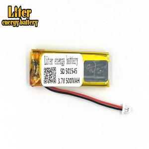 Plugue 1.0-<span class=keywords><strong>2</strong></span> P 3.7 501545 mah 500 V Recarregável lipo bateria solar bateria de lítio polímero de iões de lítio com PCM - Product Image 2
