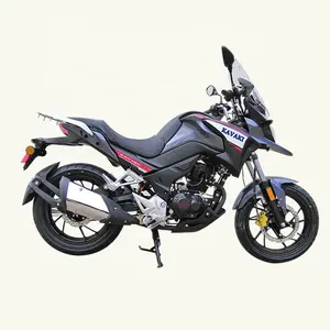 Potente motocicleta de dos ruedas uganesa, bicicleta grande de gasolina/moto eléctrica de 8000w para adulto