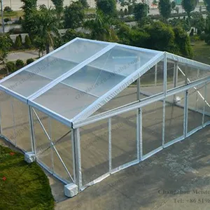 خيمة كبيرة في الهواء الطلق مقاوم للماء 4 الموسم خيمة شفافة فاخرة للبيع