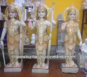 Statue en marbre de Ram Darbar - Product Image 1