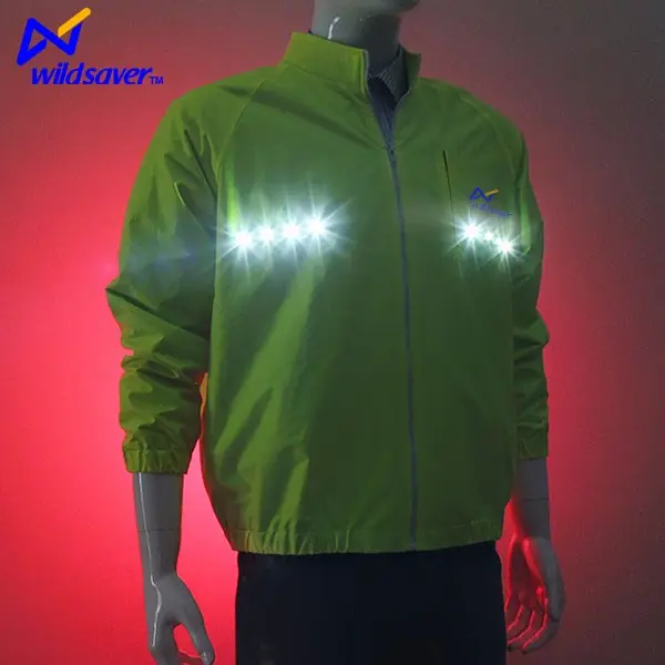 2014 флуоресцентный зеленый из светодиодов аутентичные спортивные кофта
