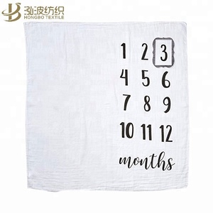 Customer Design Baby <strong>Milestone</strong> <strong>Blanket</strong> Soft Fleece <strong>Blankets</strong> - Product Image 5