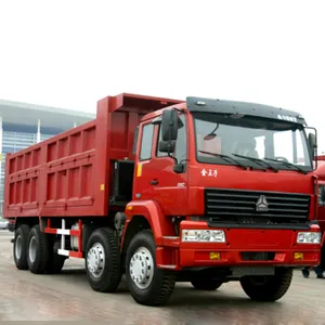 Chinese HOWO 8*4 dump truck 420hp tipper truck factory