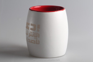 fotografici personalizzati tazze in rilievo logo rosso dentro a colori tazze di ceramica - Product Image 2