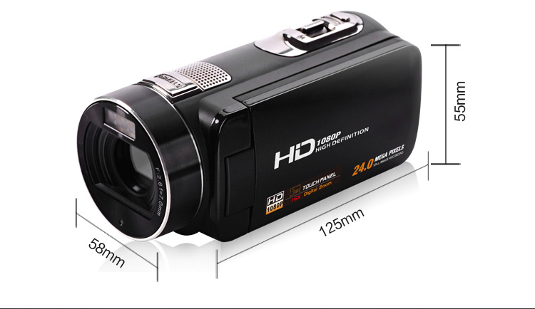 フルHD 1080P HDVビデオカメラHDV-Z8 3.0 