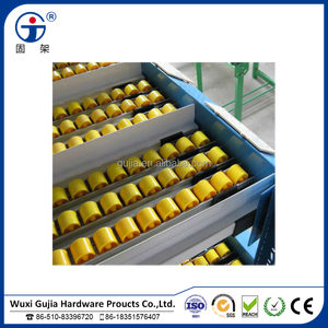 Rack a Rulli in Lega di Alluminio 40*35 / Rullo Placon con Ruote Gialle con Capacità di Carico di 100kg - Product Image 5