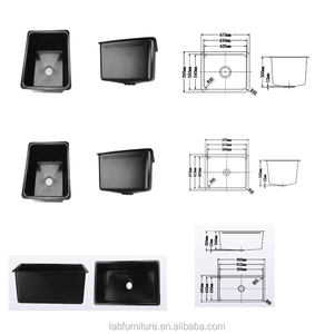 Cao Phòng Thí Nghiệm Chất Lượng Chịu Hóa Chất Polypropylene Phòng Thí Nghiệm Bồn Rửa - Product Image 2