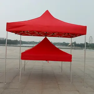 Outdoor 2X2 Portabel Lipat Gazebo Tenda Kanopi dengan Aluminium