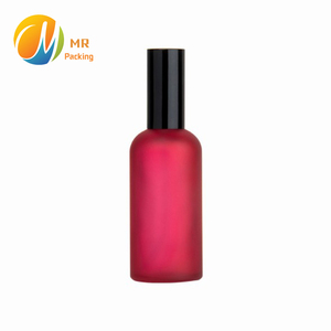 גבוהה באיכות 100 ml חלבית שחור/אדום/ירוק/סגול/צהוב/לבן בושם זכוכית בקבוק תרסיס שמני אתריים זכוכית ספריי בקבוק - Product Image 2