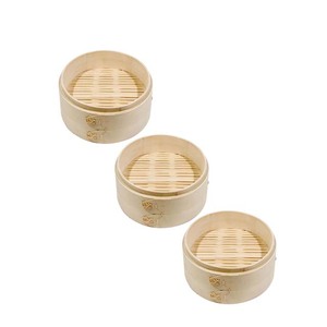 Eco-friendly Mini <strong>Dim</strong> <strong>Sum</strong> Bamboo Gas Commercial <strong>Steamer</strong> Basket Multipurpose Rice Bao <strong>Steamers</strong> - Product Image 2