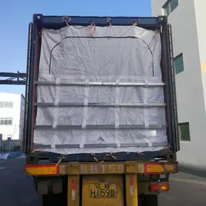 China manufacturer 20FT/40HQ PP woven inner dry bulk container liner/sea bulk container liner bags