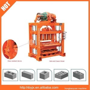 QTJ4-40 halo de fabrication de bloc/creux bloc de béton faisant la machine fournisseurs - Product Image 1