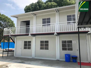 Casa Contenedor Prefabricada <span class=keywords><strong>de</strong></span> Lujo Desuman Guangzhou, <span class=keywords><strong>de</strong></span> <span class=keywords><strong>2</strong></span> <span class=keywords><strong>Pisos</strong></span>, Transpirable, para Uso en Oficinas, Edificios Escolares, <span class=keywords><strong>de</strong></span> Larga Duración - Product Image 3