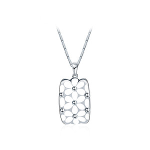 2017 Nuevo diseño blanco collar de arco colgante <span class=keywords><strong>marcasita</strong></span> joyería - Product Image 4