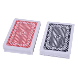 Jeu de cartes à jouer 0.19MM jeu en plastique cartes de Poker Chine vente en gros Surperroyal Printing - 57*87MM 100% étanche CMJN 100 unités