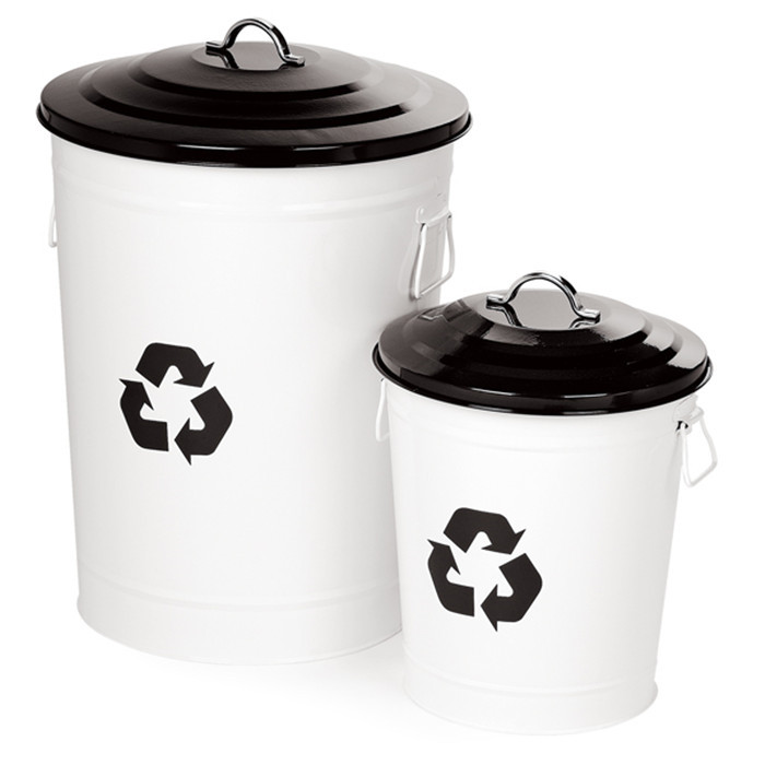 6L/50L Soft Close acier Inoxydable Étape Poubelle