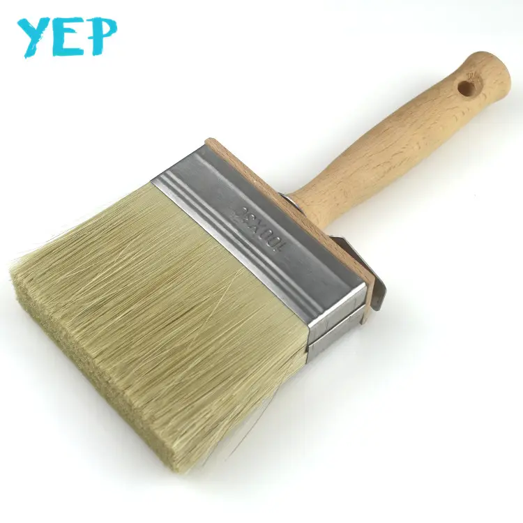 Yep High Quality Hog Bristle Beech Wooden Handle Ceiling Brush For Painting