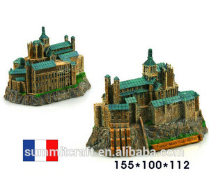Mont Saint Michel en <span class=keywords><strong>francia</strong></span> en miniatura modelo de construcción - Product Image 1