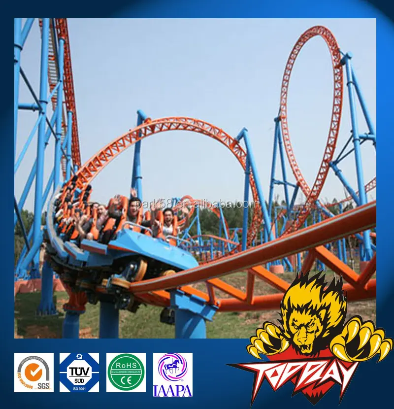 King of amusement thrilling cheap roller coaster for sale