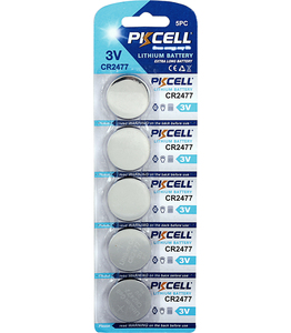 Haute Capacité 1000 mah Liuthium Pile Bouton Batterie 3 V CR2477 DL2477 ECR2477 LM2477 KCR2477 <span class=keywords><strong>CR</strong></span> <span class=keywords><strong>2477</strong></span> pour Led Lumière - Product Image 4