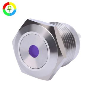 Olink 16mm plana tipo enclavamiento LED <span class=keywords><strong>comprar</strong></span> botón - Product Image 3