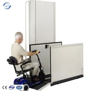 Wheelchair climb stairs lift home indoor lift hydraulic lift for disabled