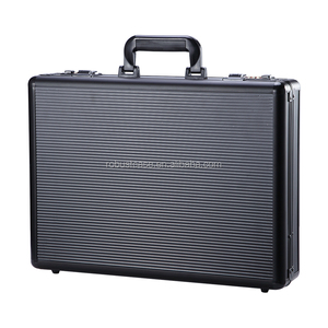 Aluminum Briefcase OEM China Ningbo Factory Hardshell Aluminum Briefcase With Customized Foam And Logo Printing